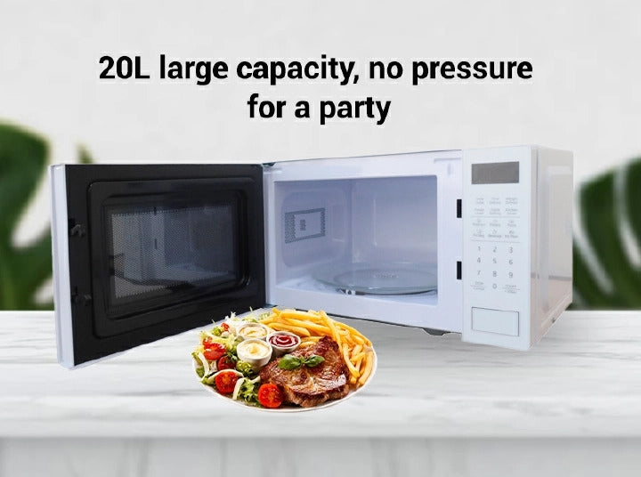 Hisense H20MOMS11 20L Microwave Oven-SILVER