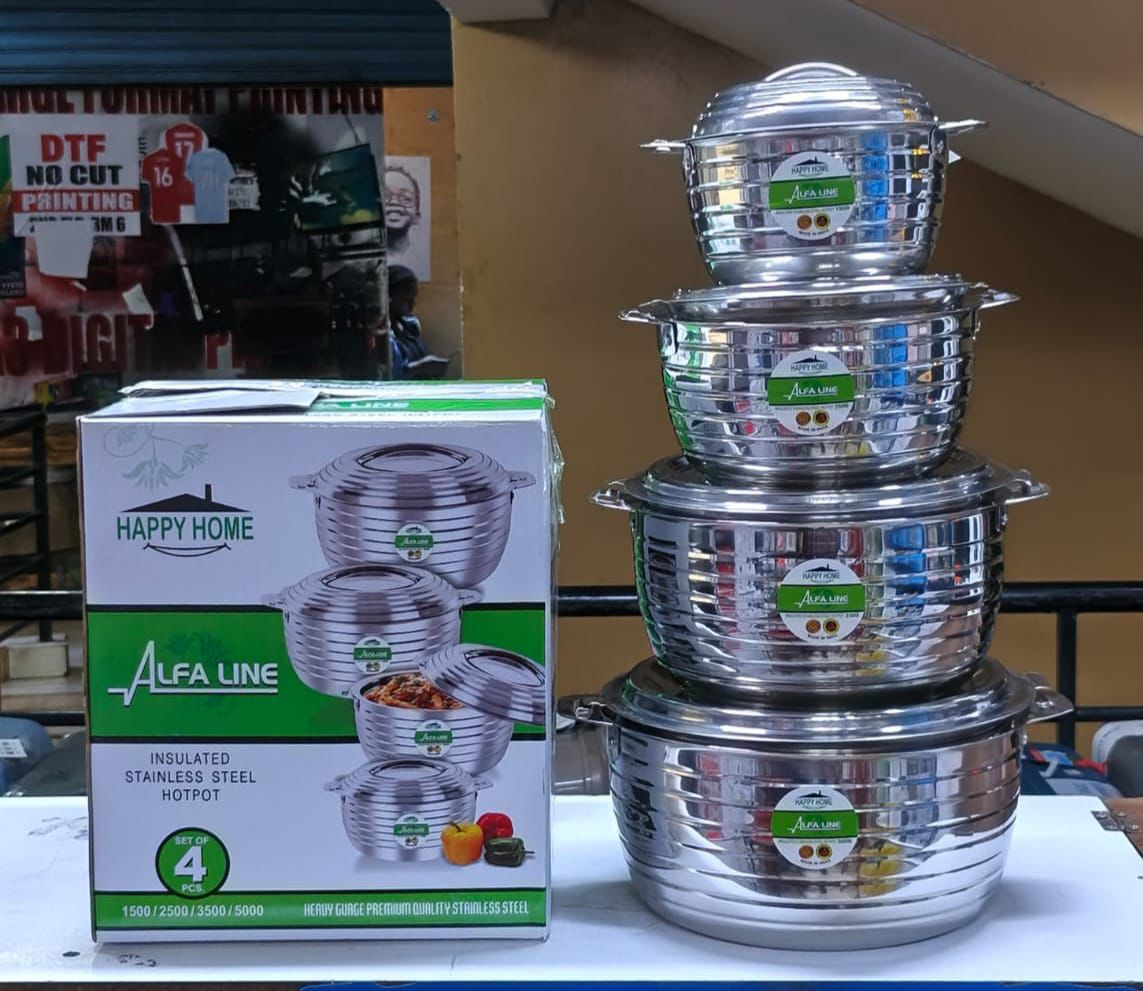 4 pcs happy home hot pots