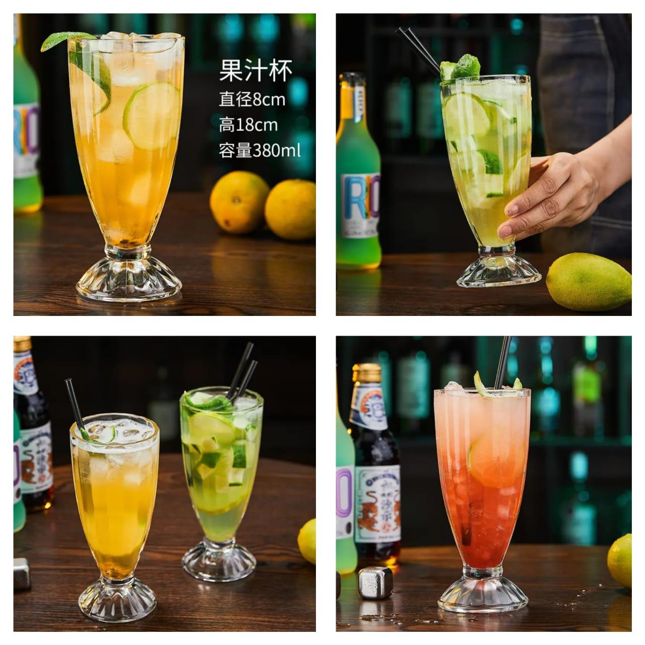 Smoothie glass 6 pcs
