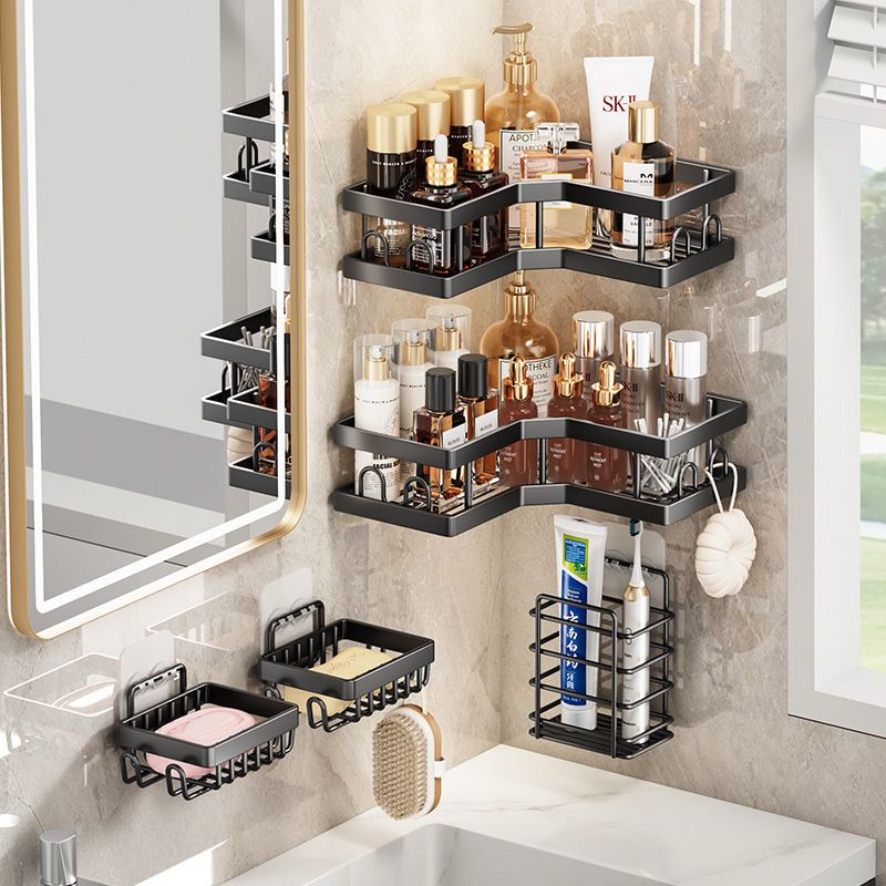 *Multipurpose 5pcs corner Shower caddy shelf*