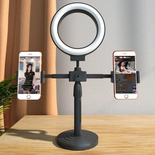 Double 10 inch ring light