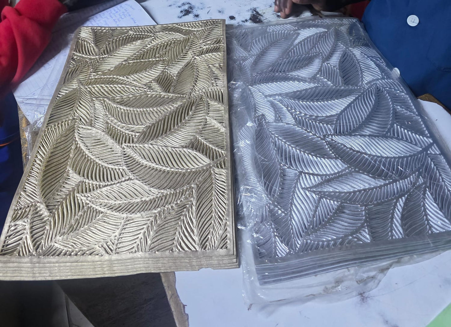 6 pcs Rectangular mats