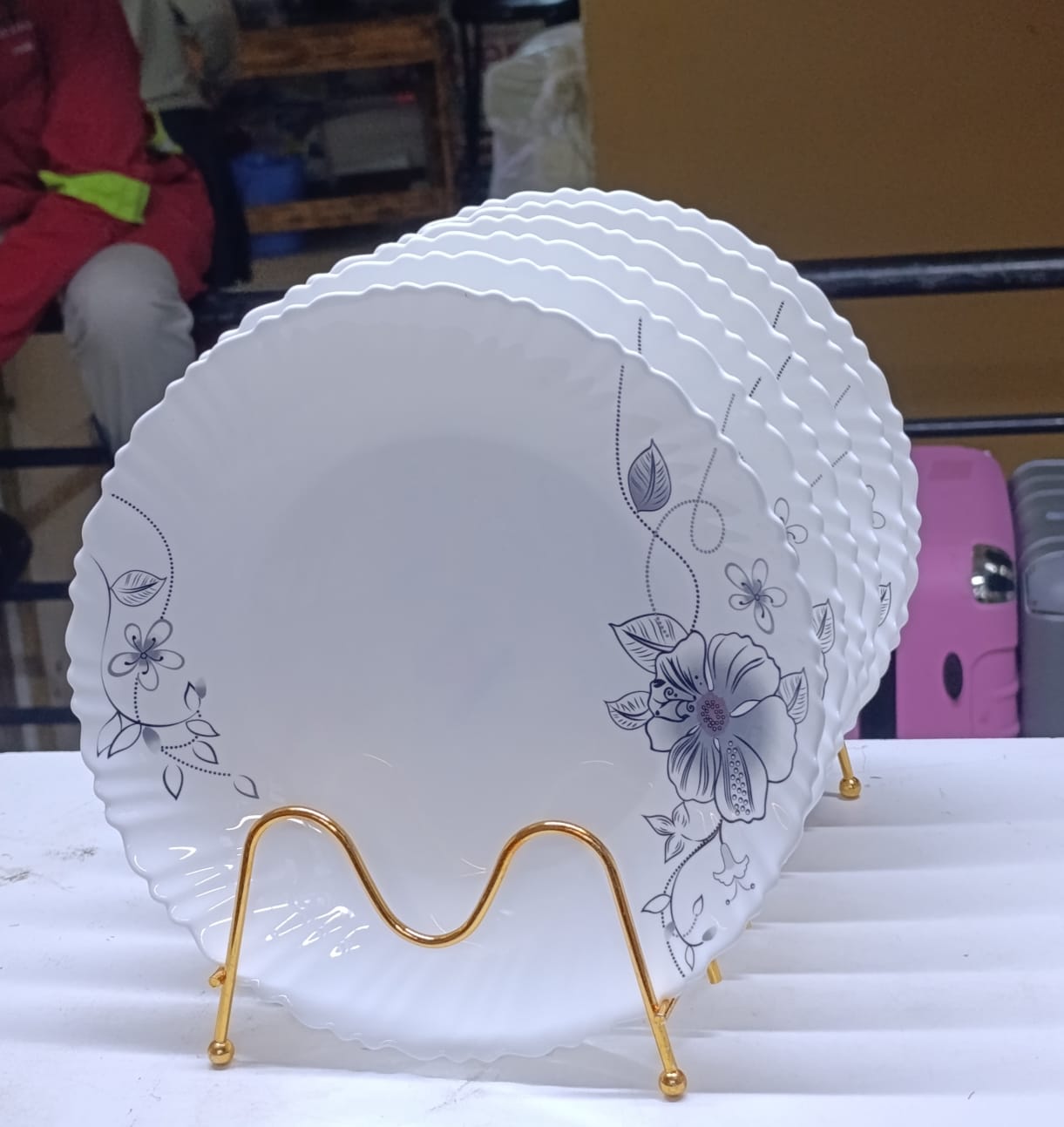 6PCS 10.5 ceramic plates