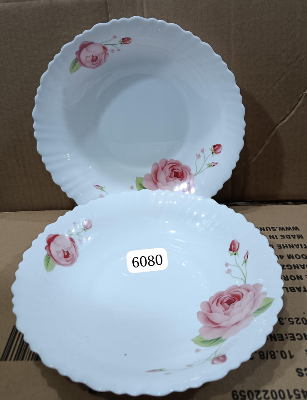 9.5" ceramic soup plate