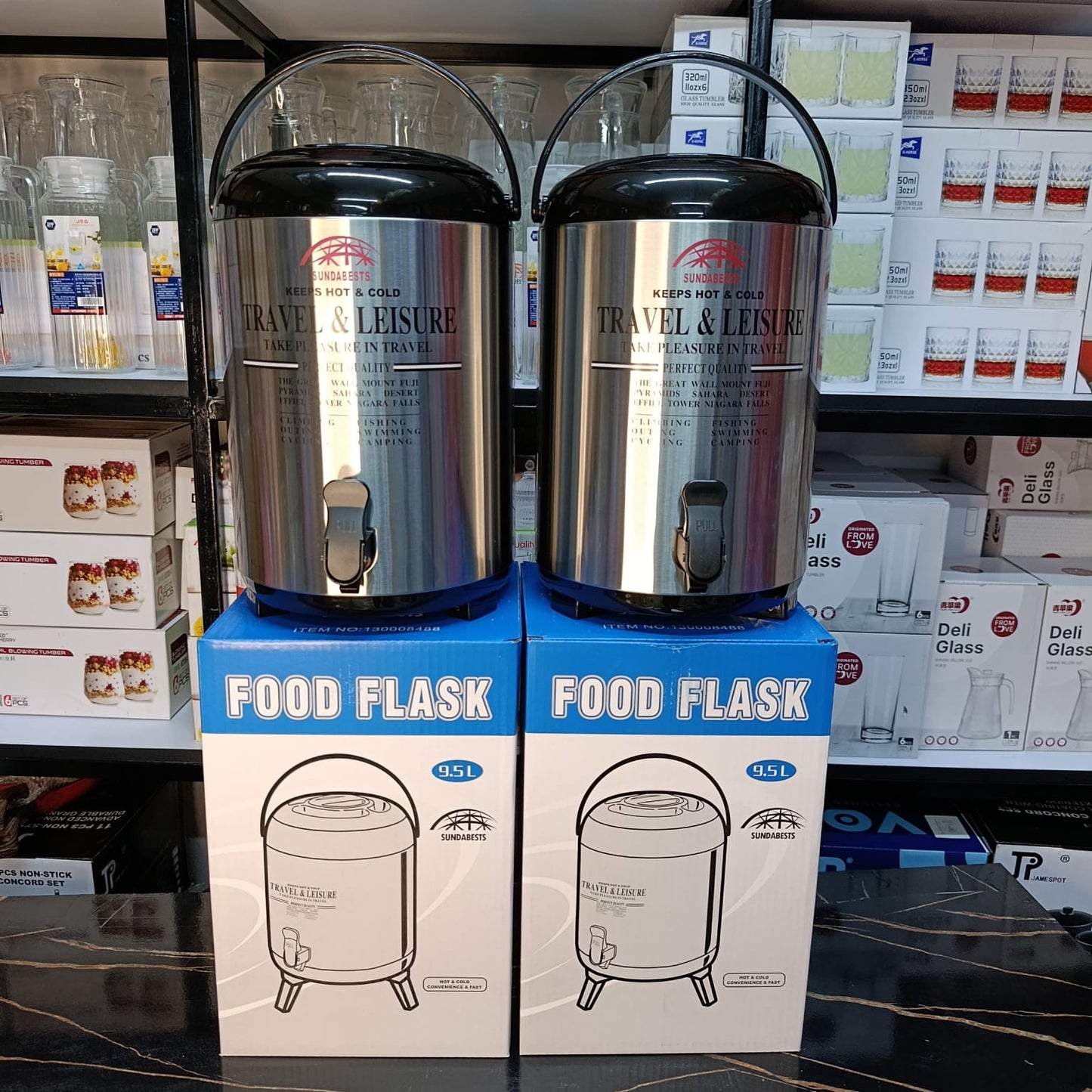 ♦️9.5ltr tea urn single tap