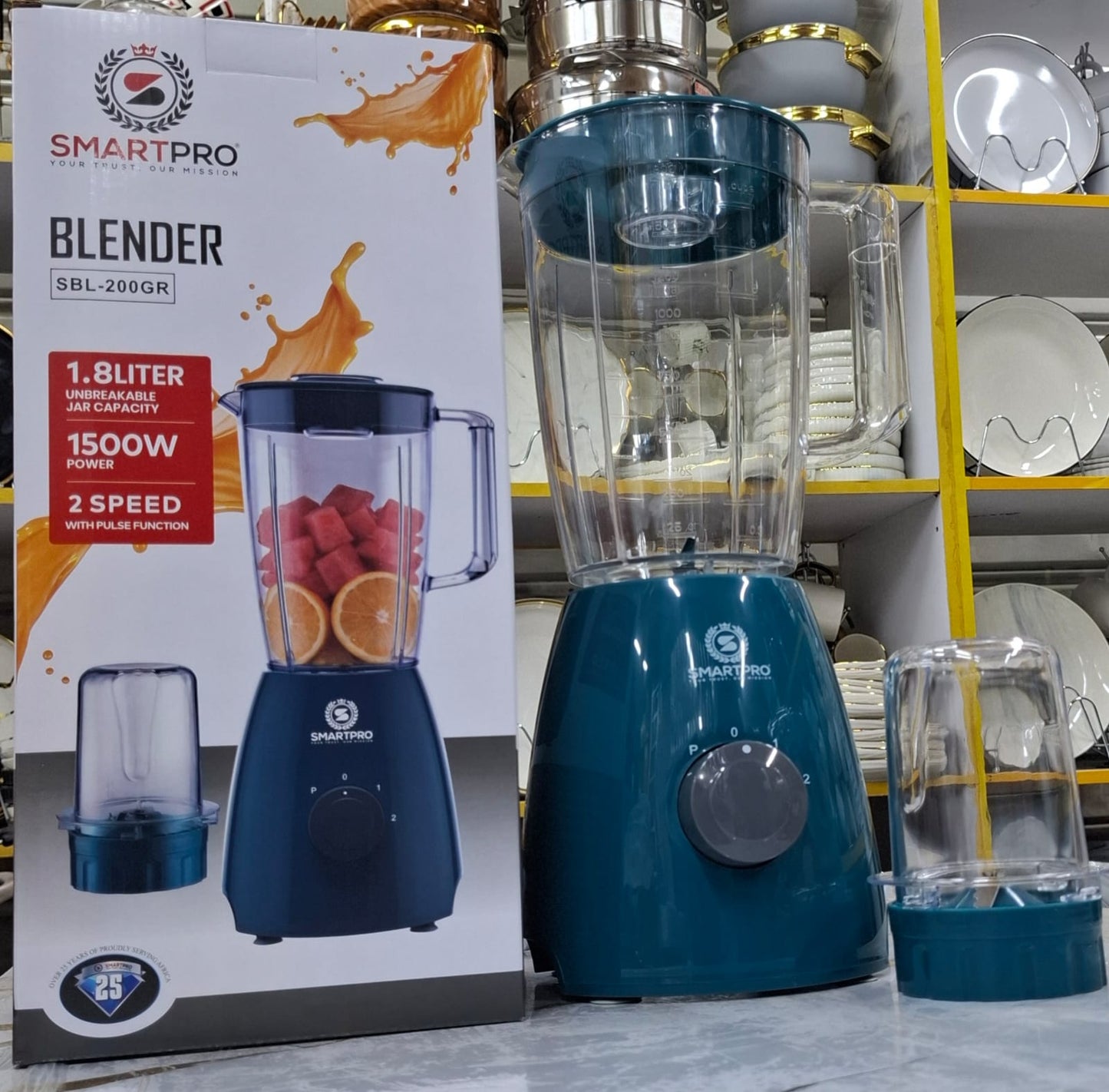 Smartpro 2in 1 Blender 1.8L