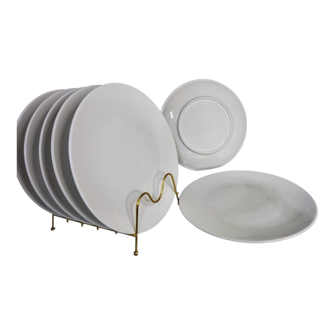 White ceramic Dinner plate set