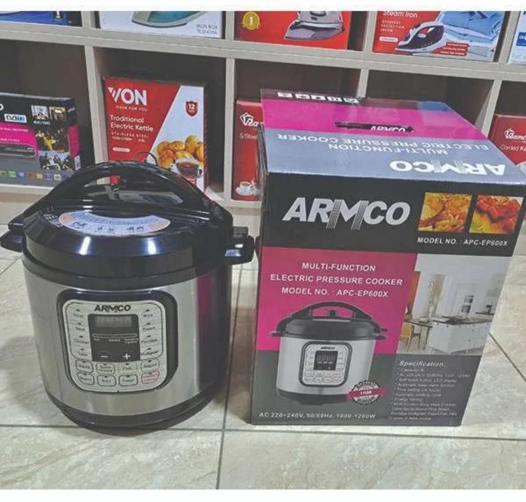 Armco 6 Litres Electric Pressure Cooker