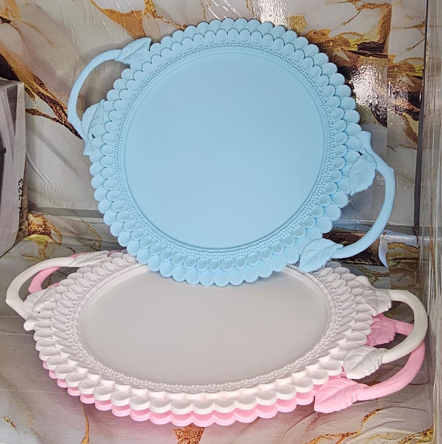 Flower Serving Tray