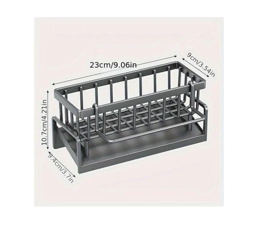 Kitchen sink drain rack