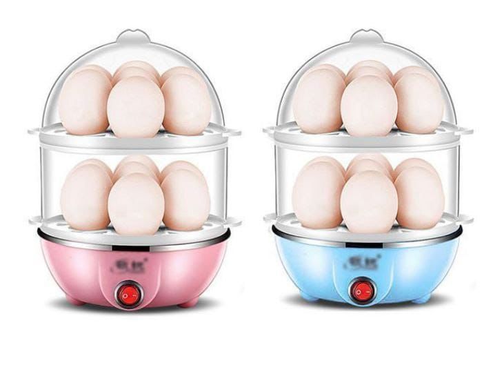 Double egg boiler