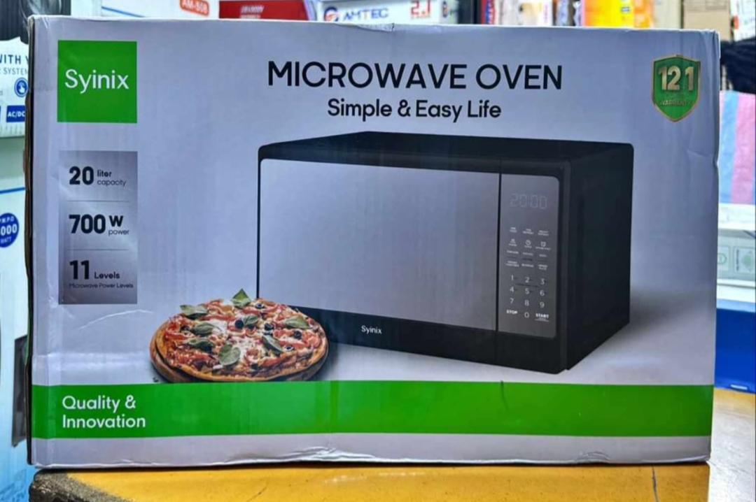 Syinix Digital microwave 20 litres litres (Black).