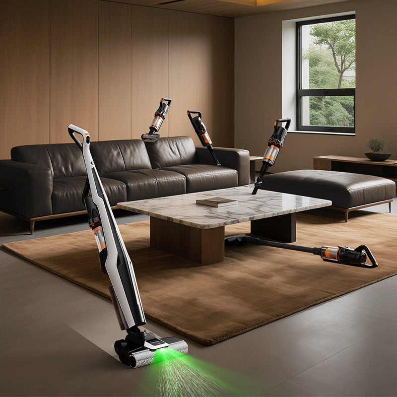 Deerma VX300 Wet & Dry Vacuum Mop | 5-in-1 Cordless Floor Mop & Vacuum Cleaner