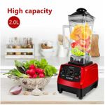 Happy Home 2L Commercial Blender – 4500W High Performance with Grinder Jar