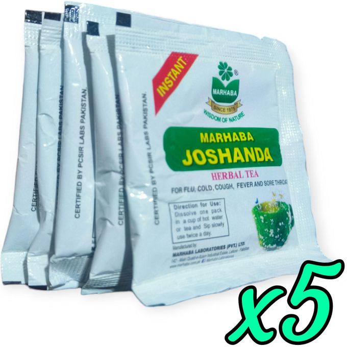 Marhaba X5 Sachets Instant Joshanda Tea Bags          ,