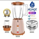 Nunix  Ak- 444 3in1 Blender Grinder,Chopper