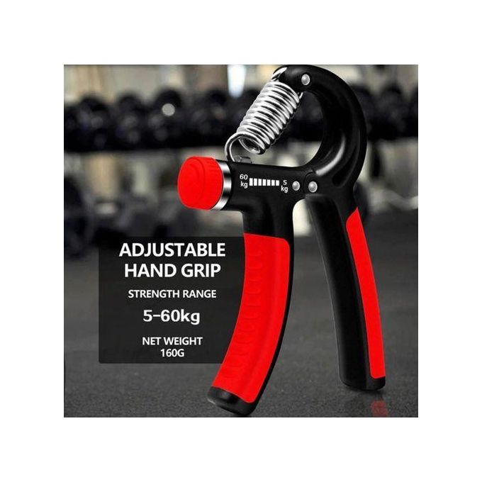 Hand Grip Strengthener 5-60kg Adjustable Hand Gripper Forearm Trainer