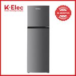 K-Elec Compact 247-Litre Top Mount No Frost Double Door Refrigerator With Ice Cube Tray Model - KR40-TM-NFC-KBI(36Months Warranty)