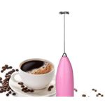 Hot Sale Mini Electric Whisk Mixer Stirrer Milk Frother/ Egg Beater, Mini Electric Whisk Mixer Stirrer Stainless Steel Stem Egg Beater For Coffee, (battery not included)MULTICOLOR