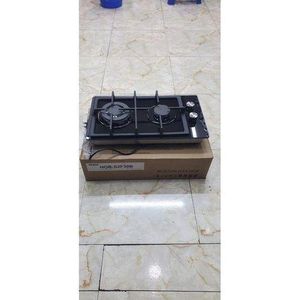 Haier  glass inbuilt 2 burner with wok burner hob cooker