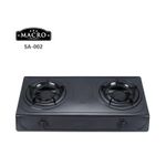 Macro Gas Cooker 2 Burner Stainless Steel SA-002