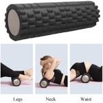 EVA Grid Foam Massage Roller Yoga Pilates Fitness Physiotherapy Rehabilitation