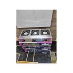 Amaze  3 Gas Burner Automatic Ignition Table Top Stainless Steel Heavy Body High Quality Non- Stick