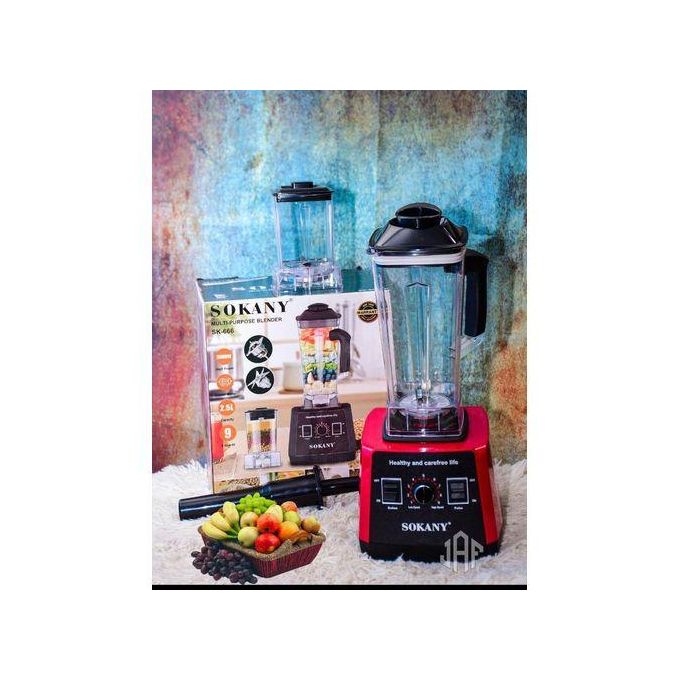 Sokany 2 In 1 Commercial Blender Heavy Duty