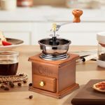 Manual coffee grinder, coffee bean grinder, hand-operated grinder