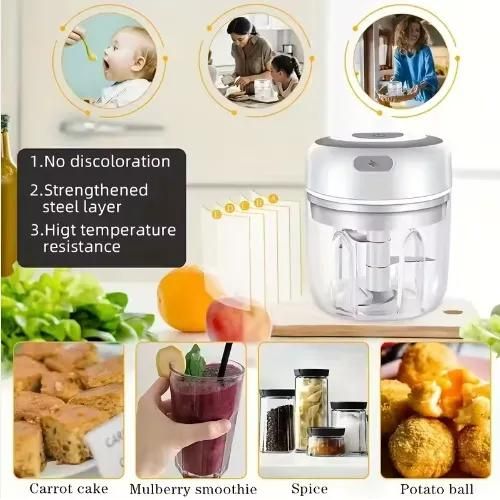 Portable Electric Food Processor