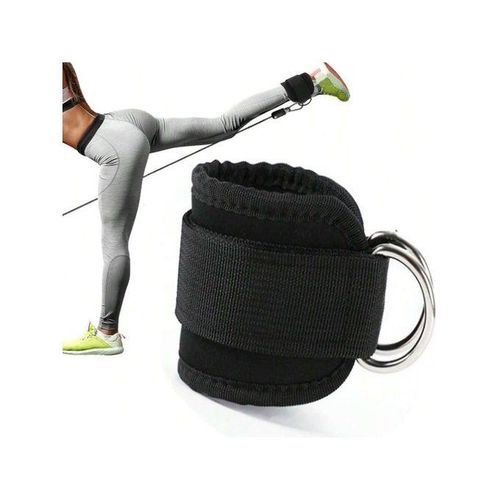 1pc Strap Cable Hine Resistance Band Adjustable Comfortable Ankle Cuff Glutes Kickbacks, Leg