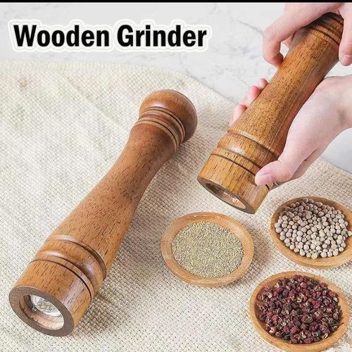 Wooden pepper mill/ spice grinder