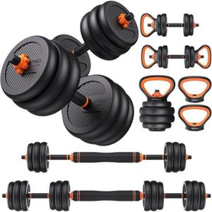 50kg Adjustable Dumbbells And Kettlebell Weights Barbell set for Home and commercial Gym 10800/=
