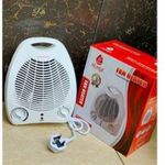 Nunix  Portable Room Fan Heater With Two Heat Settings 1000w