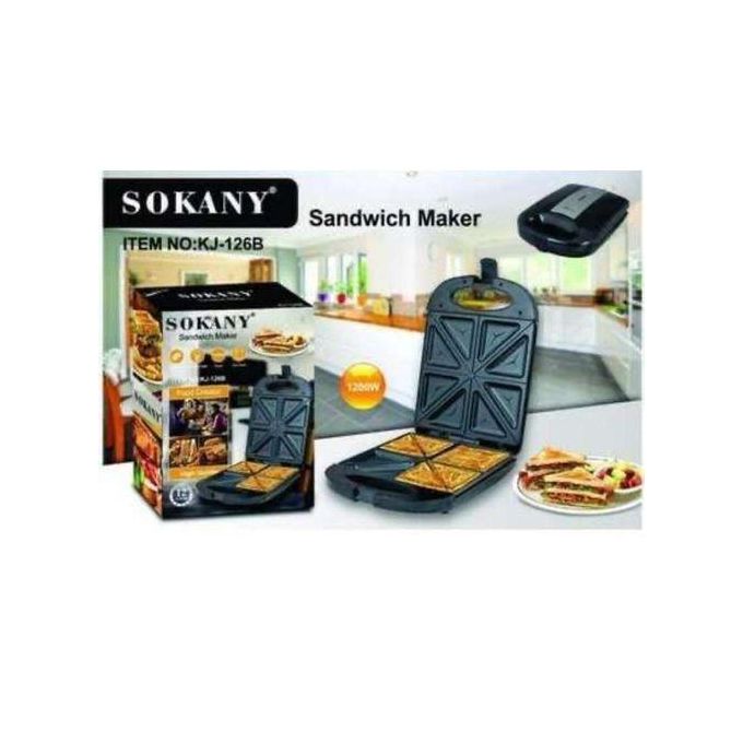 Sokany Non Stick Bread Sandwich Maker &amp; Toaster 4 Slice