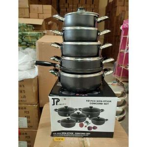James Pot Black Cookware Set