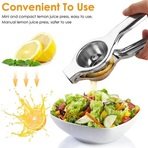 General Heavy Duty Lemon Juicer – Stainless Steel Manual Juicer for Citrus Fruits such as Limes, Oranges, and Lemons – Manual Citrus Juicer Kitchen Tool