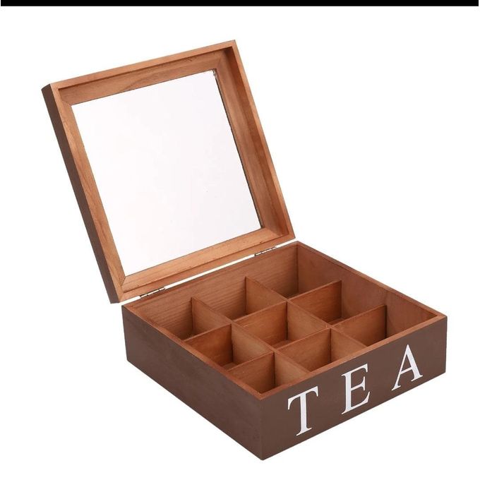 Wooden tea bag holder