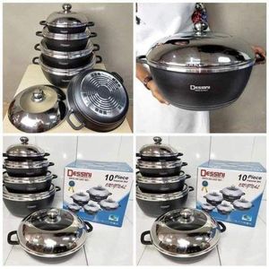 Dessini 10pcs Die Cast Nonstick Cookware set