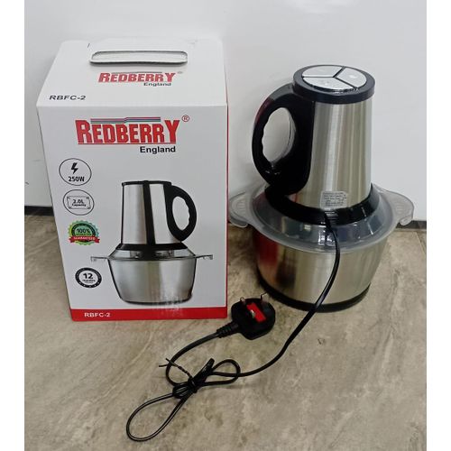 Red berry food processor 2l
