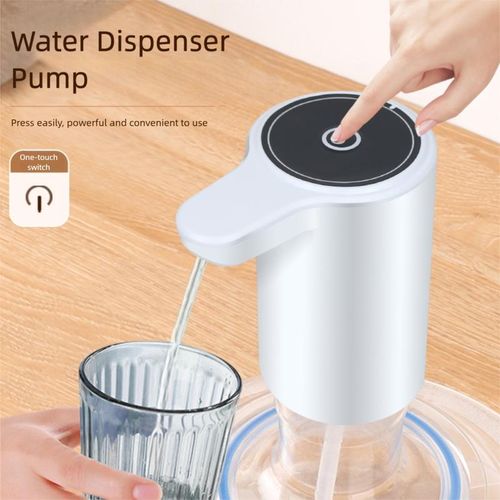 Automatic Water Pump Dispenser With Touch Control - White