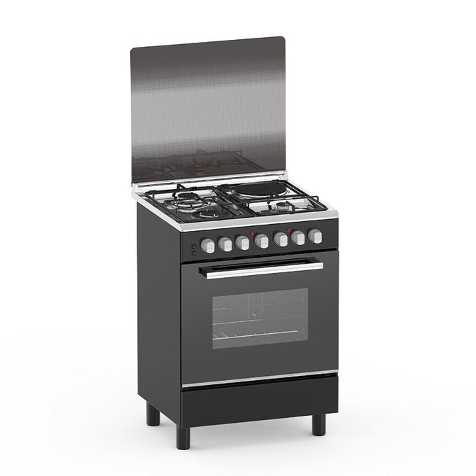 Haier Cooker 3Gas + 1 Electric Plate 60X60 with Electric Oven  HCR2031EED1