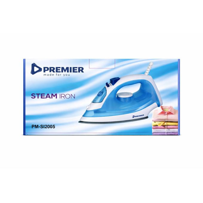 Premier Home Use Steam Iron With Spray Feature