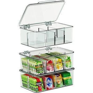 Acrylic Tea Bag &amp; Coffee Organizer