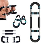 TodyJeyHo Chest Workout, Body Toning Kit, 40-100lb Adjustable Chest Workout Equipment, Portable Spring Resistance Home Fitness Equipment, Detachable Design