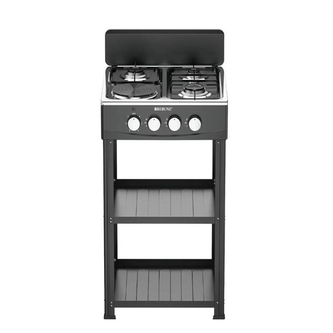 Rebune Cooker 3 Gas With 1 Electric Plate RE-4-067