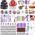 Fournitures De Décoration De Gâteaux, 492 Pièces Kit De Décoration De Gâteaux Pour Débutants