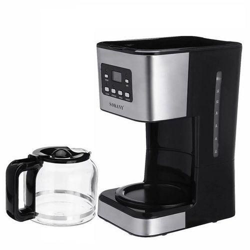 Sokany 12-Cup Programmable Coffee Maker, Regular &amp; Strong Brew Drip Coffee Machine for Home and Office