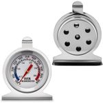 Large Dial Oven Thermometer 100-600°F/50-300°C, for Gas &amp; Electric Ovens, Baking, Grilling, Smoking
