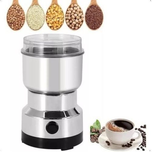 Multifunctinal Electric Coffee Grinder, Kitchen Grains Nuts Beans Spices Milling Machine Coffee Grinder with Dry Grains and Green Beans for Home